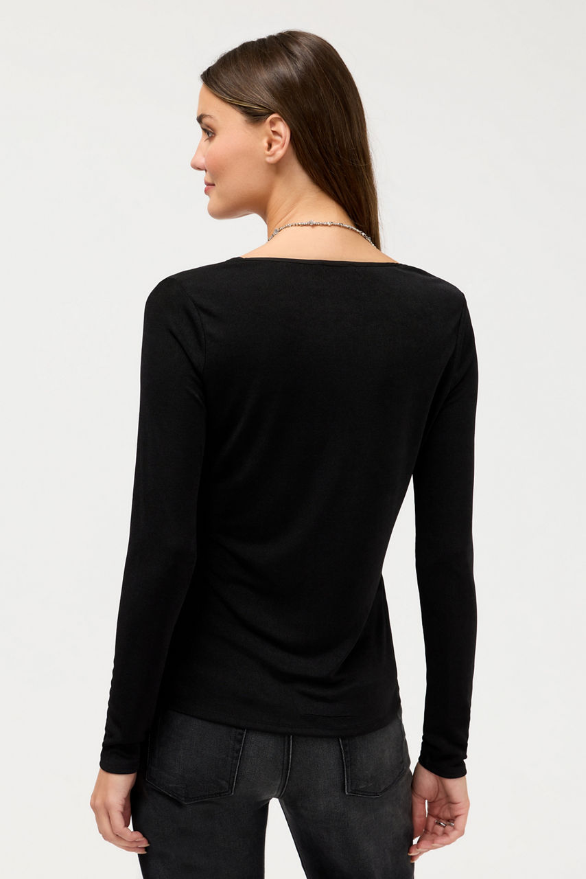 ANNAYAH V-NECK TOP, , large image 4