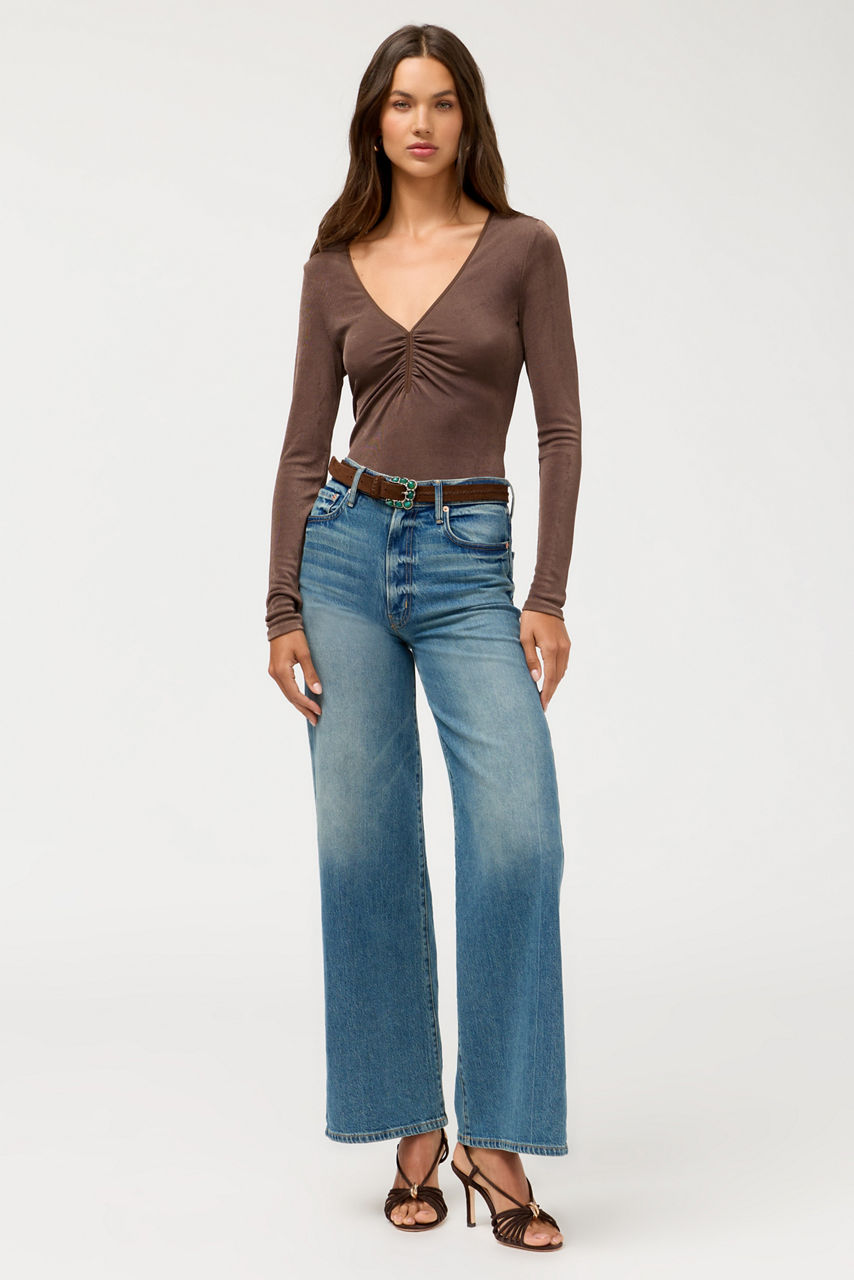 ANNAYAH V-NECK TOP, , large image 4