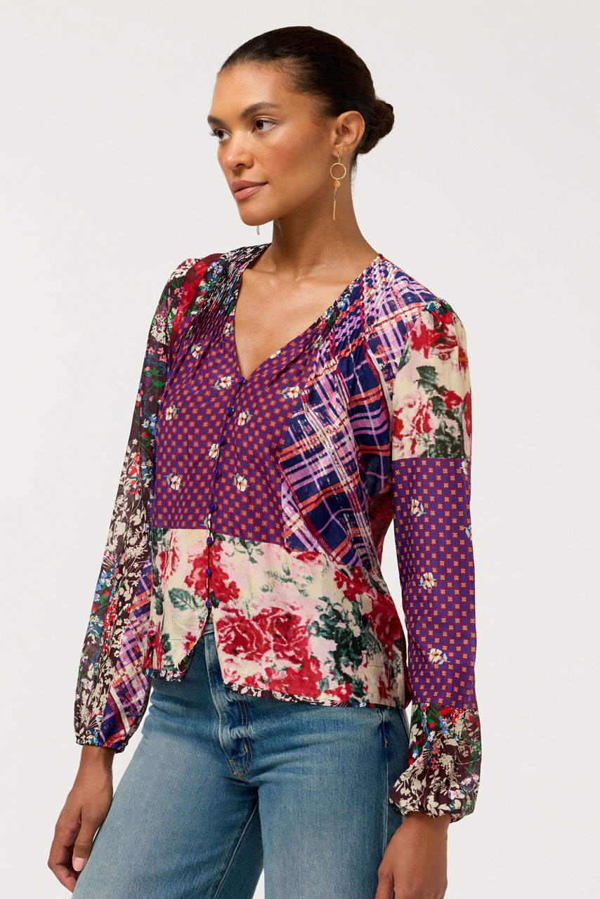 ZELLAH BLOUSE, , large image 1