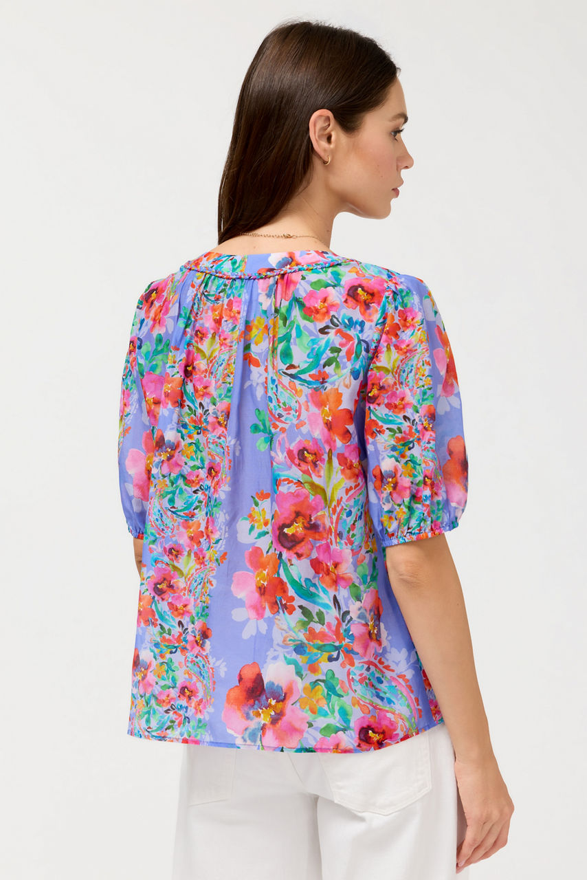 MIRRIAN PEASANT BLOUSE, , large image 3