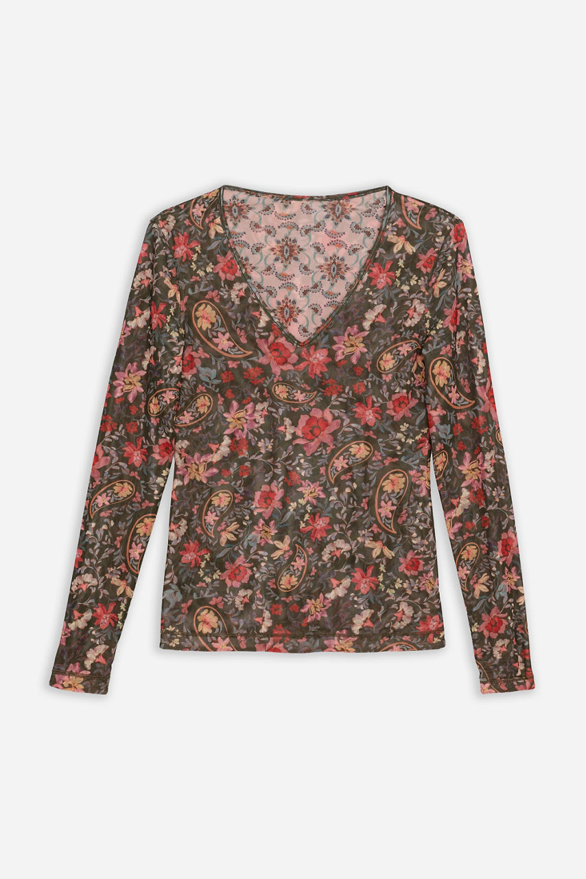 LINDEY LONG SLEEVE TEE, , large image 3