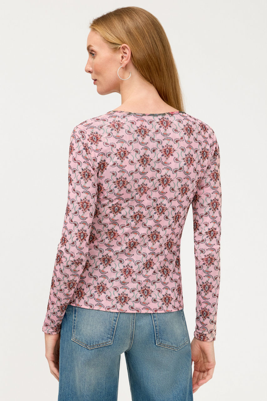 LINDEY LONG SLEEVE TEE, , large image 4