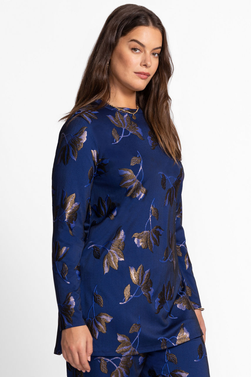 JENNA METALLIC TUNIC, , large image 3