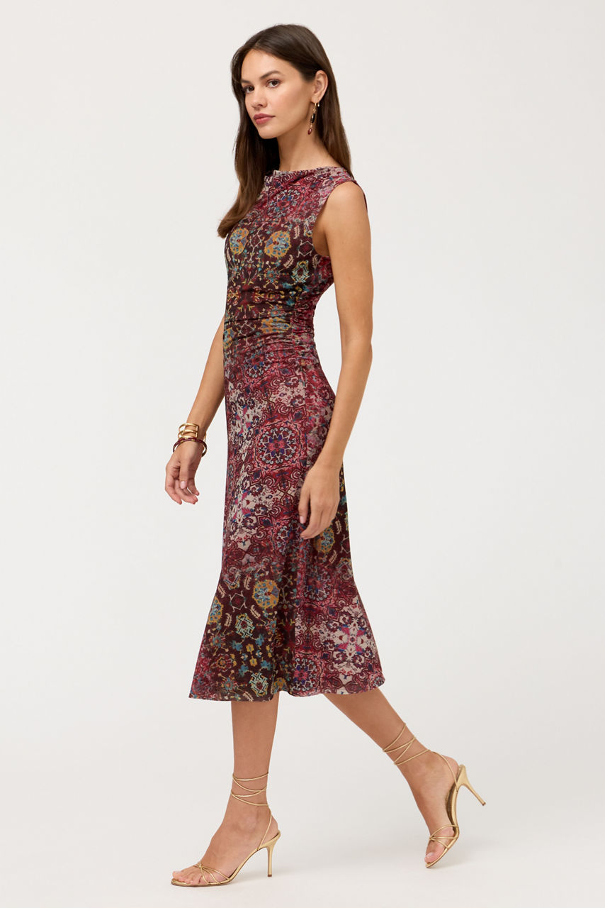 LEYLA MIDI DRESS, , large image 2
