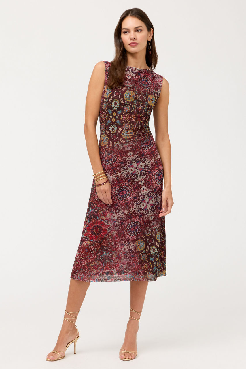 LEYLA MIDI DRESS, , large image 3