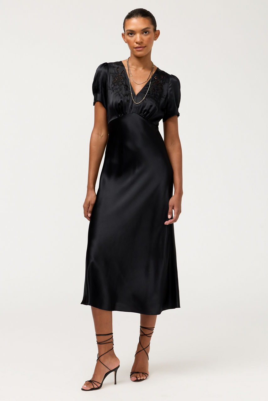 YAMMILET TEA LENGTH DRESS, , large image 2
