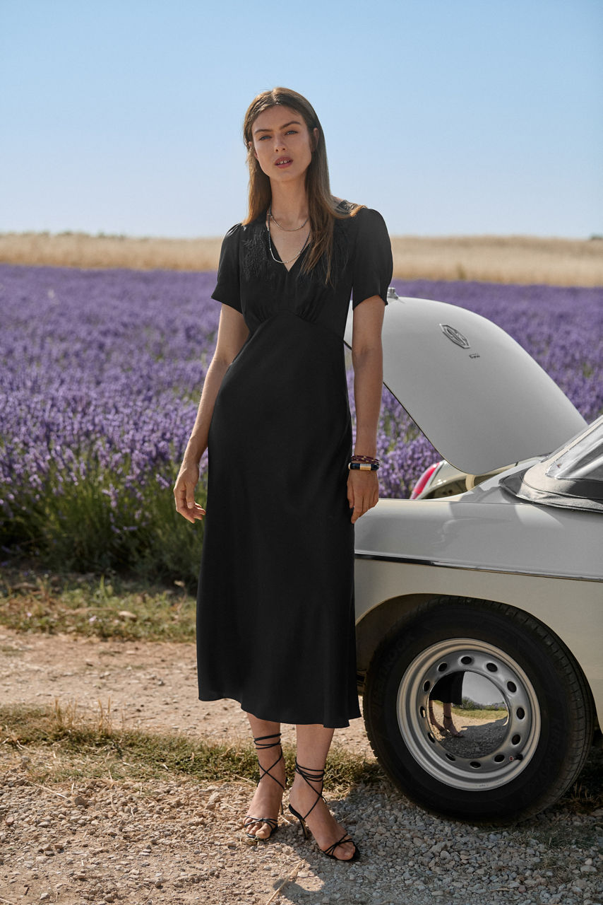 YAMMILET TEA LENGTH DRESS, , large image 5