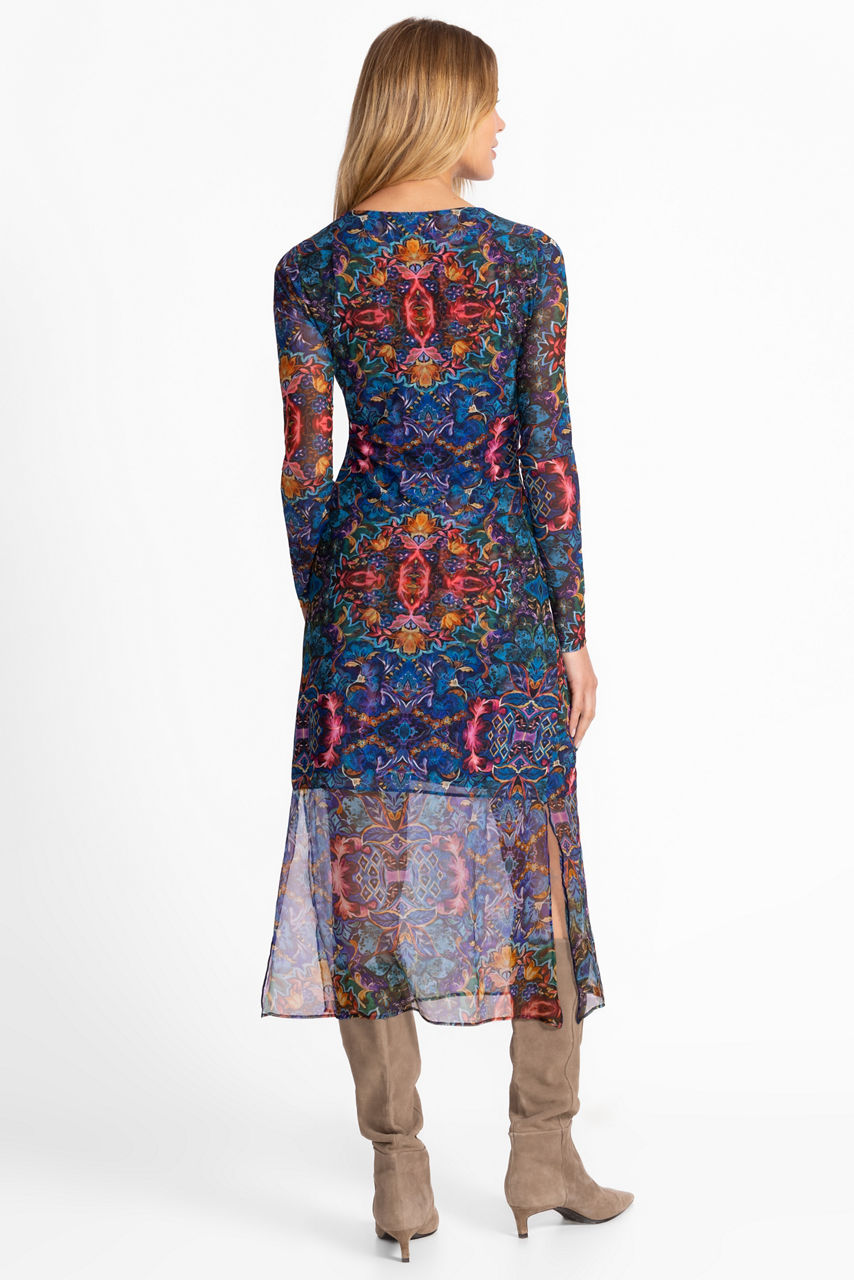 TULUS MESH MIDI DRESS, , large image 3