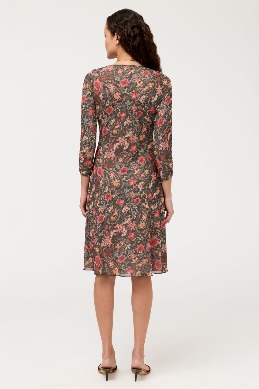 LIZZETH REVERSIBLE KNEE LENGTH DRESS, , large image 3