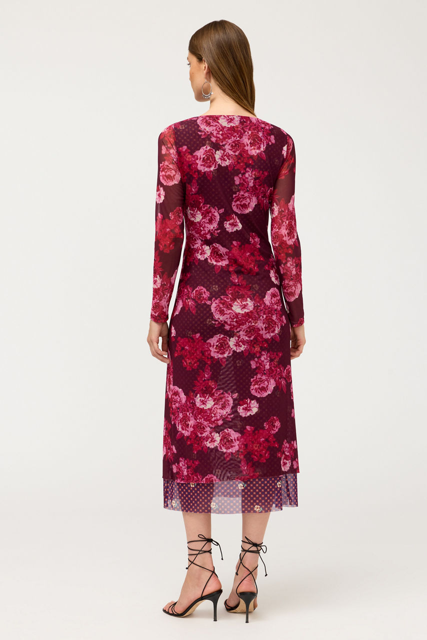 AURORYA MIDI DRESS, , large image 3