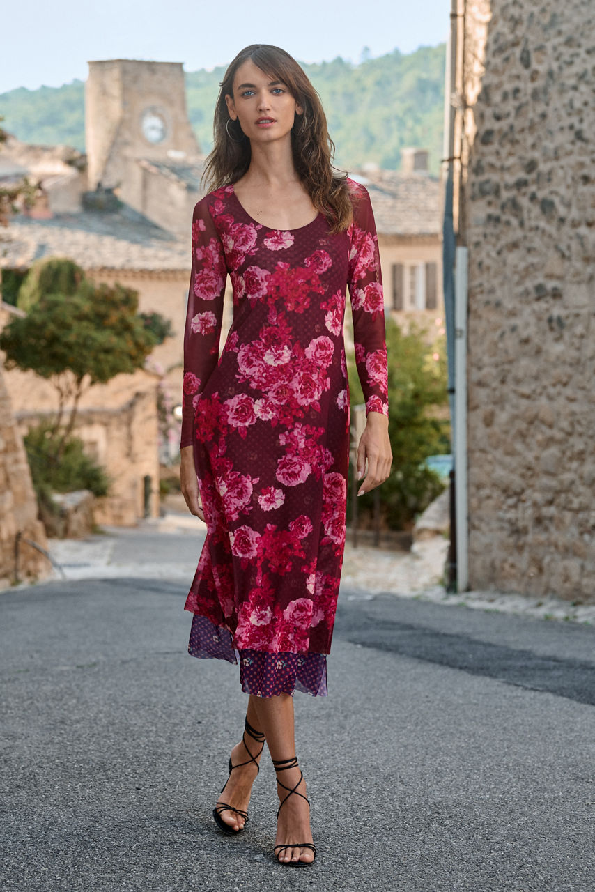 AURORYA MIDI DRESS, , large image 4