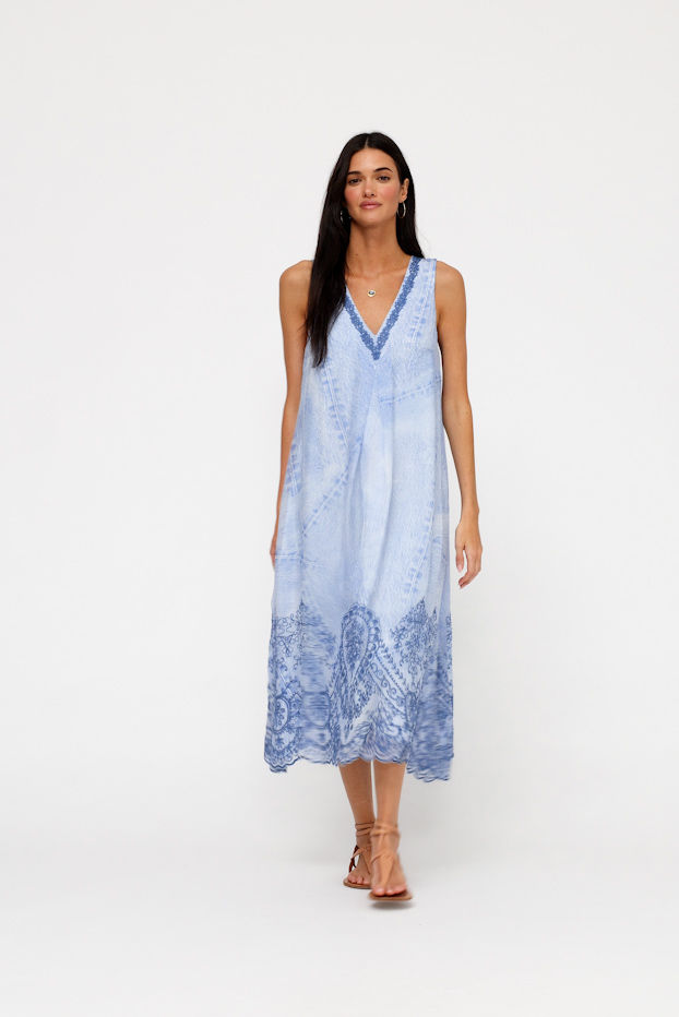 QUINLIN MIDI DRESS, , large video