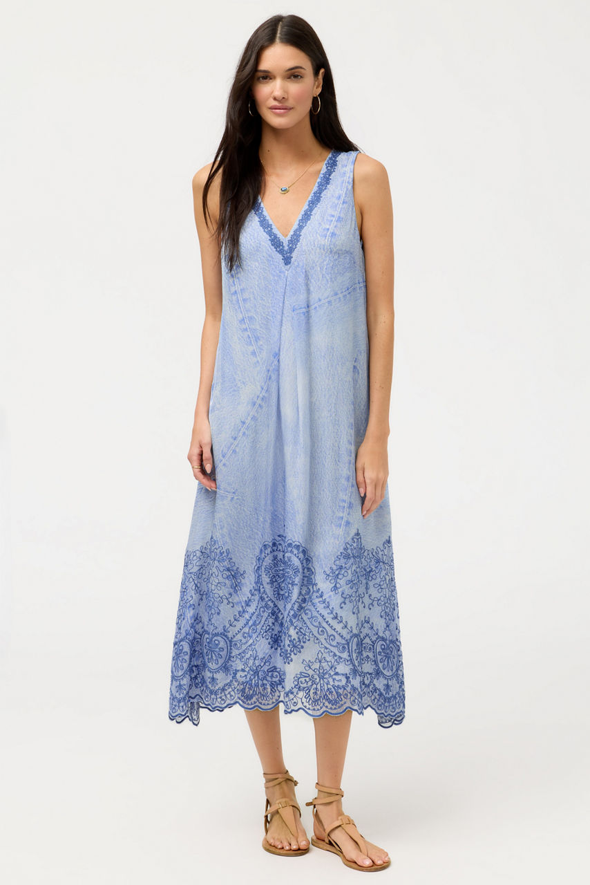 QUINLIN MIDI DRESS, , large image 1