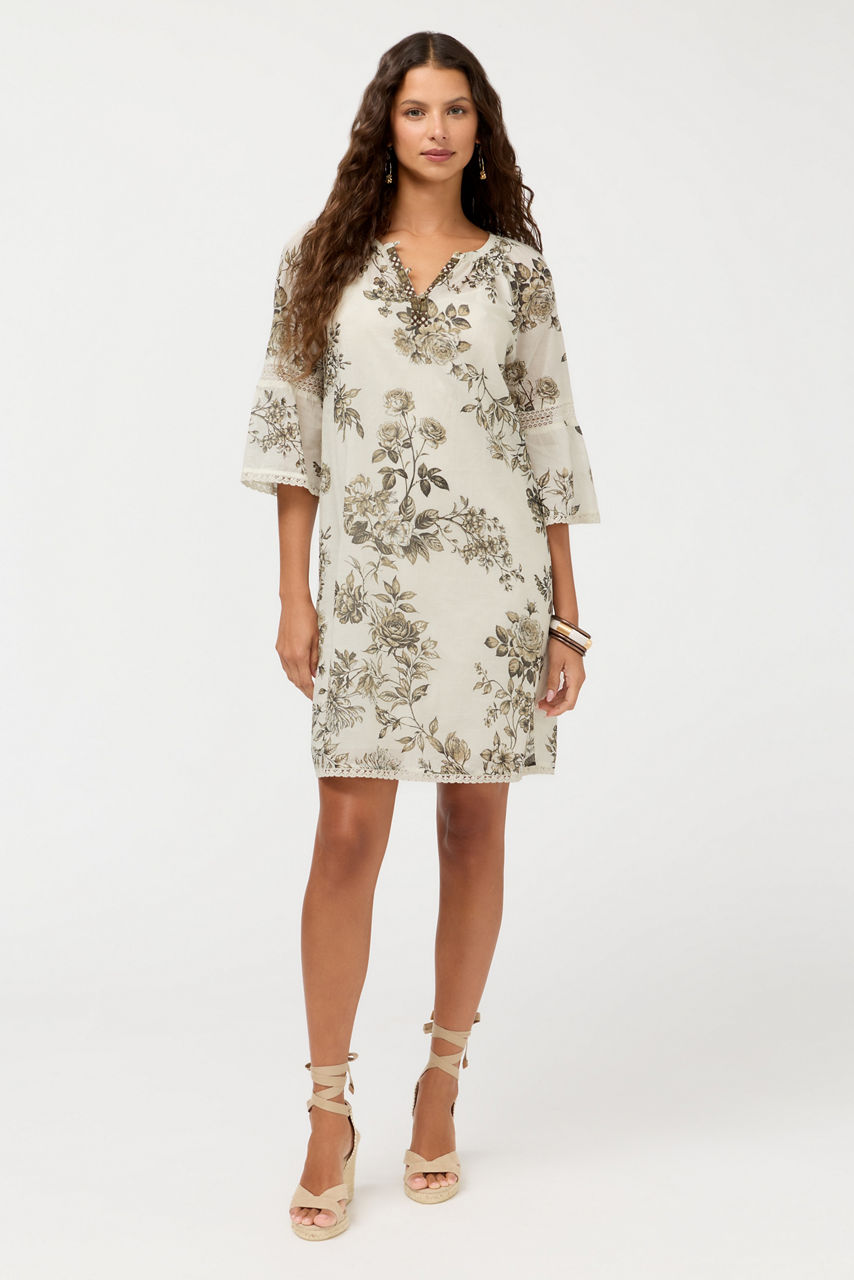 MANDIE PEASANT MINI DRESS, , large image 1