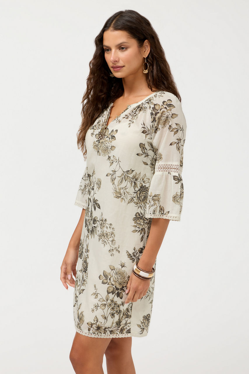 MANDIE PEASANT MINI DRESS, , large image 2