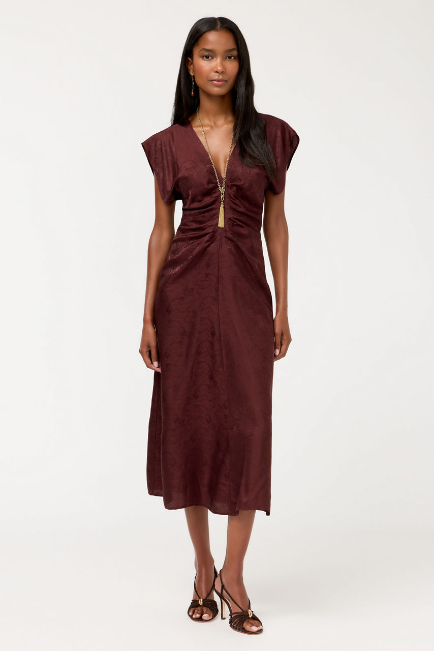 DELCIE MIDI DRESS, , large image 1
