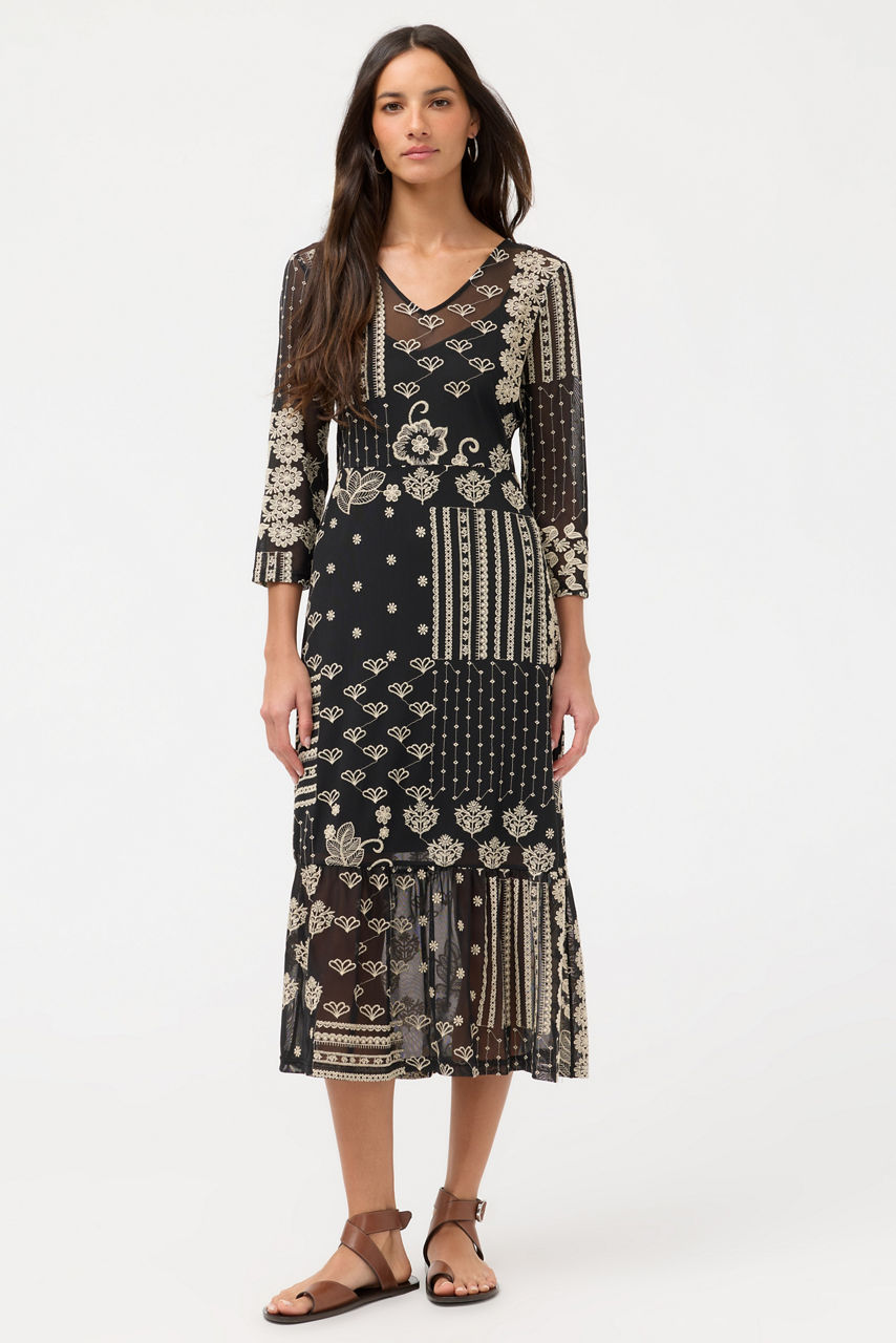 WYNONA MIDI DRESS, , large image 2