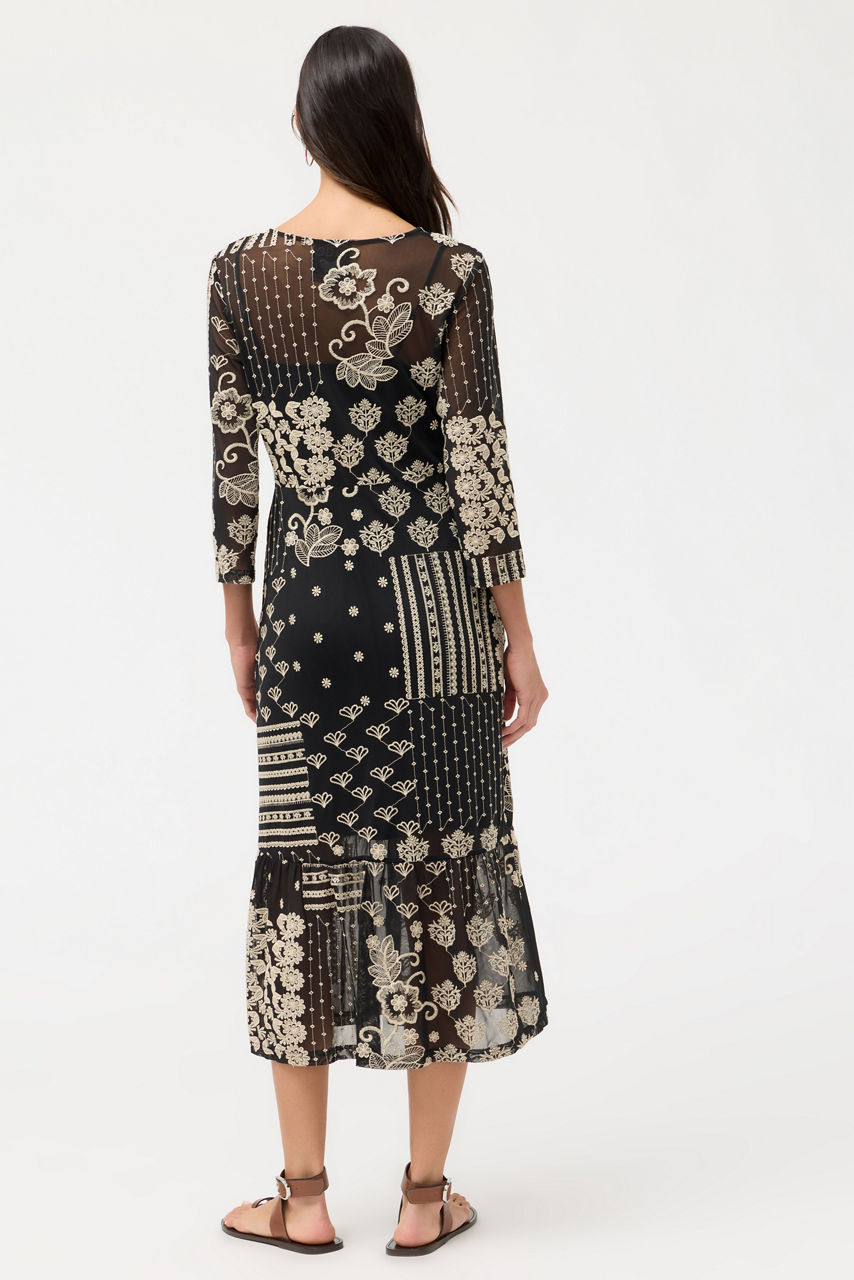 WYNONA MIDI DRESS, , large image 4