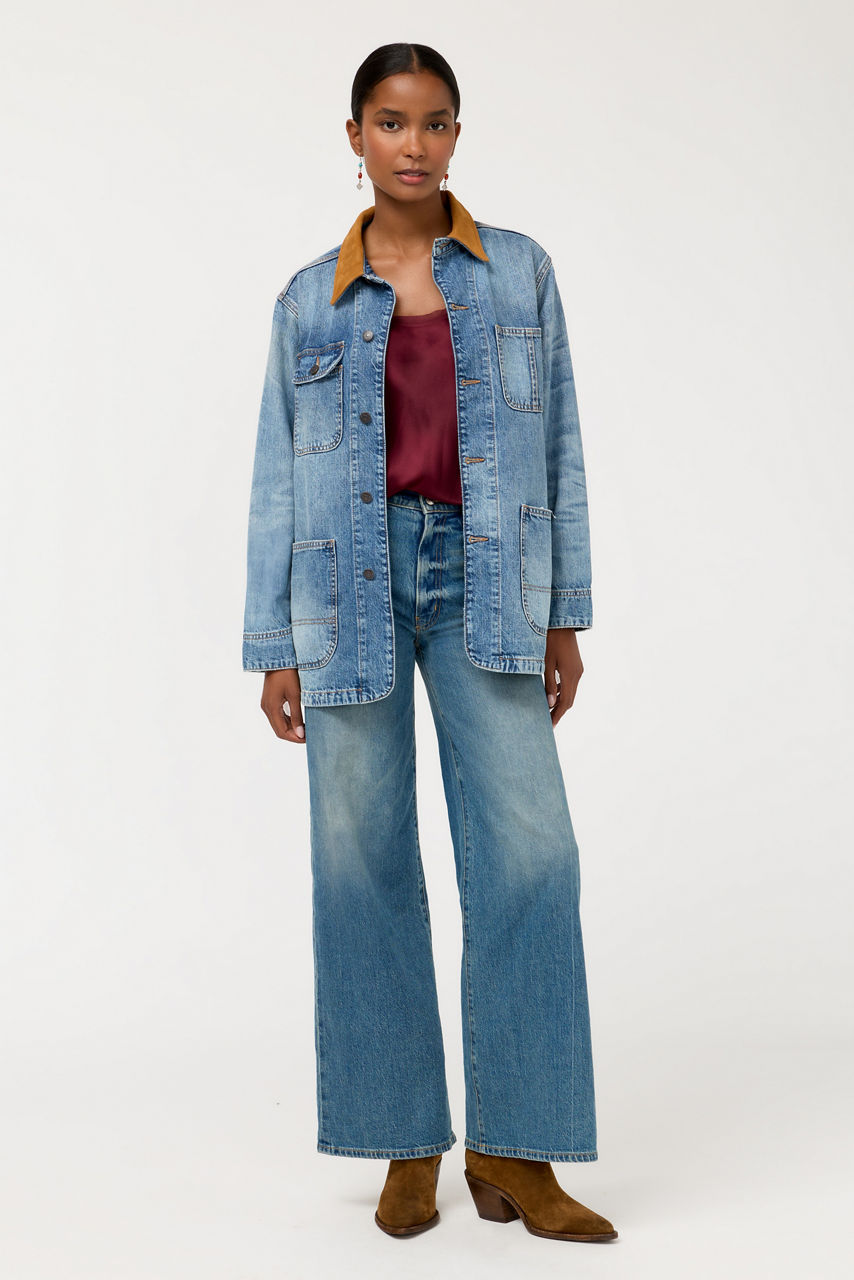 CALIFORNIA SUNRISE DENIM JACKET, , large image 4