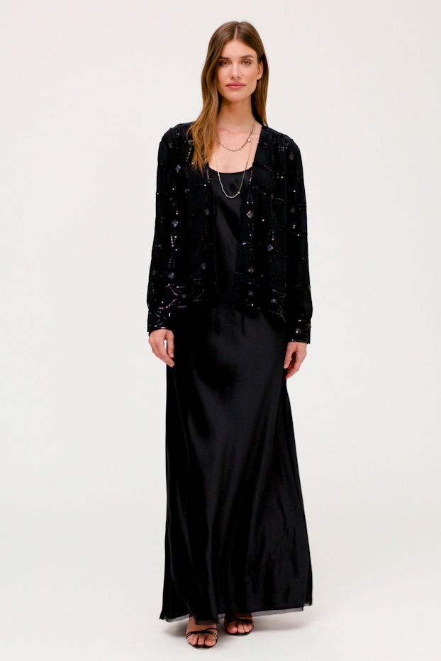 LESLEY SEQUIN JACKET, , large video