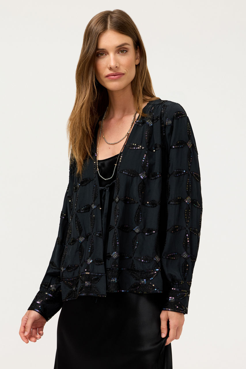 LESLEY SEQUIN JACKET, , large image 1