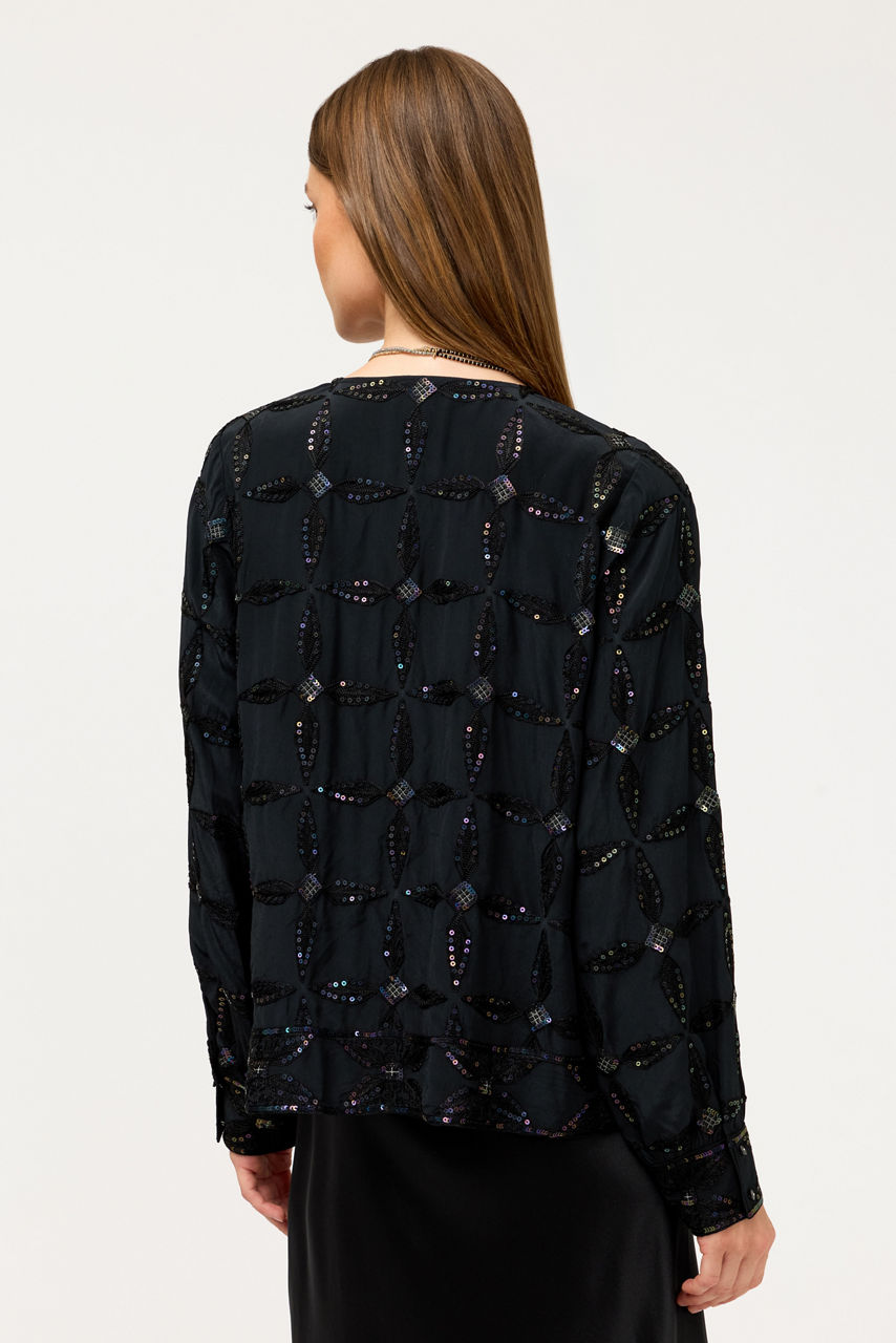 LESLEY SEQUIN JACKET, , large image 5