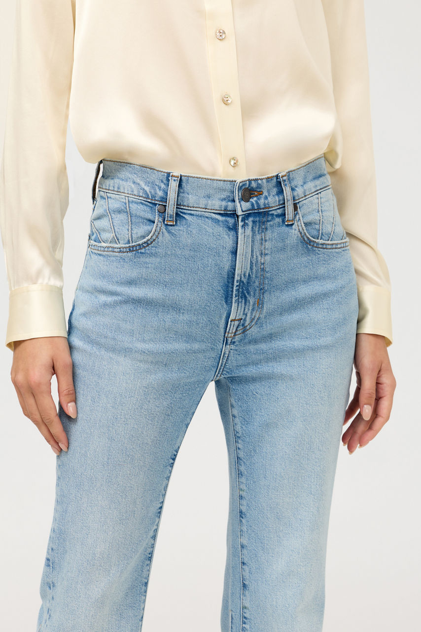 DAVADI PINTUCK FLARE JEAN, , large image 3