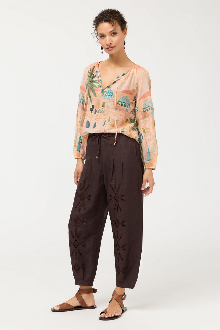 LYSANDER BARREL PANT, , large image 2
