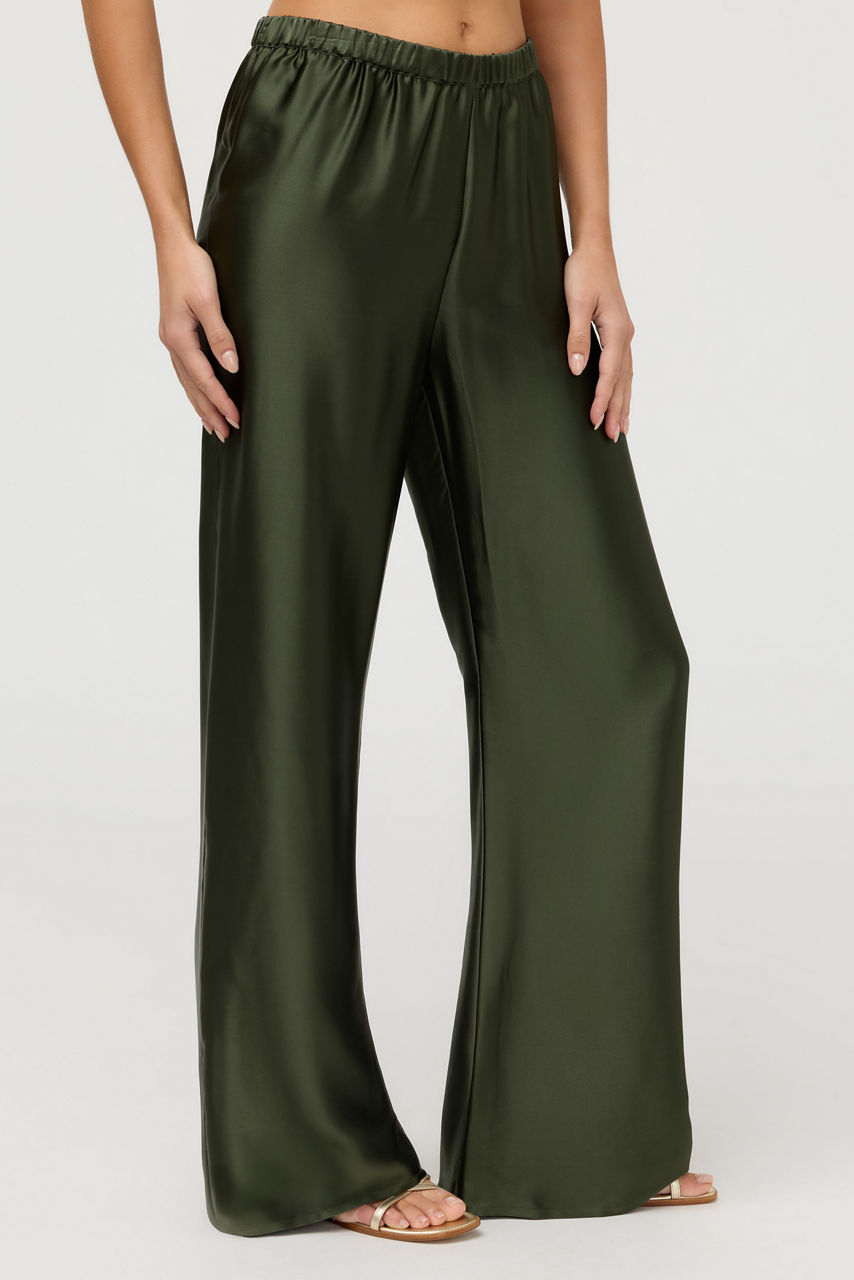 ESSENTIALS SILK PANT, , large image 2