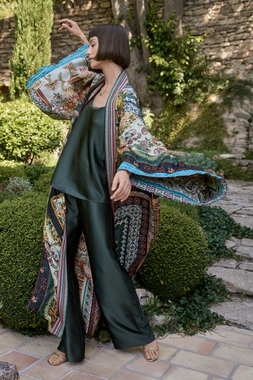 ESSENTIALS SILK PANT, , large image 4