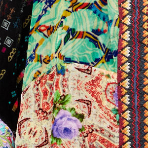 ONE OF A KIND VELVET KIMONO, , swatch