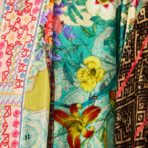 ONE OF A KIND VELVET KIMONO, , swatch