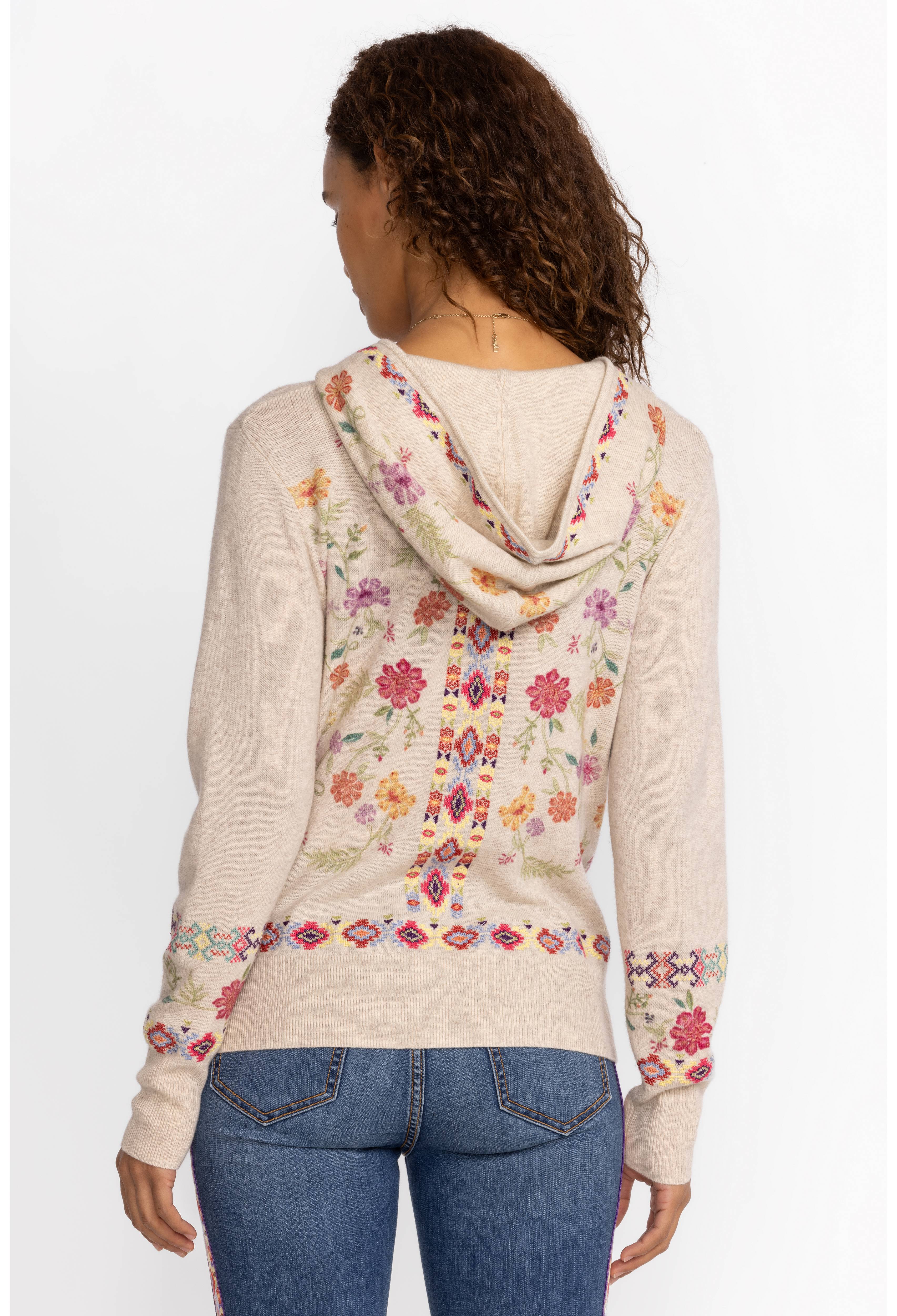 Buy PHOEBE CASHMERE HOODIE | Johnny Was Buy PHOEBE CASHMERE HOODIE | Johnny Was