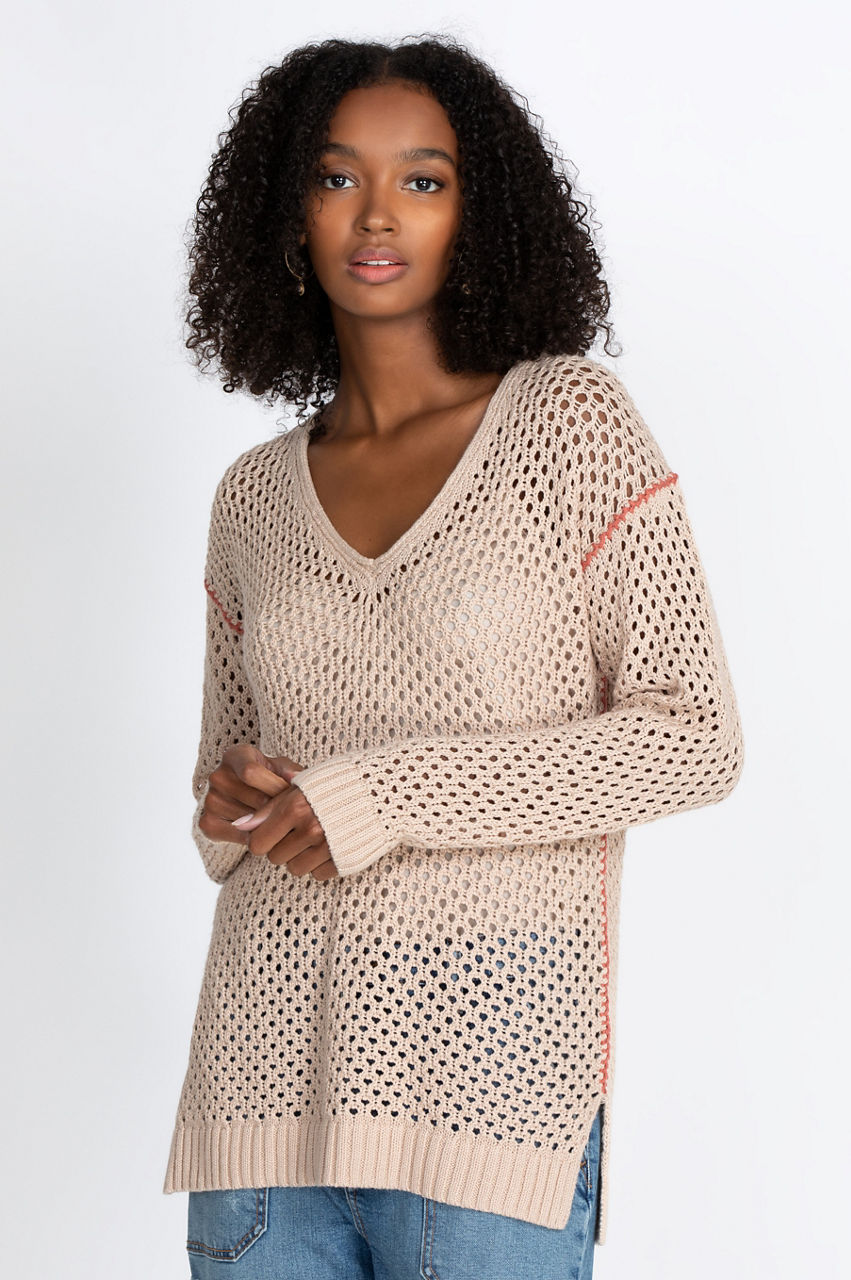 Buy Theresa Crochet Sweater | Johnny Was
