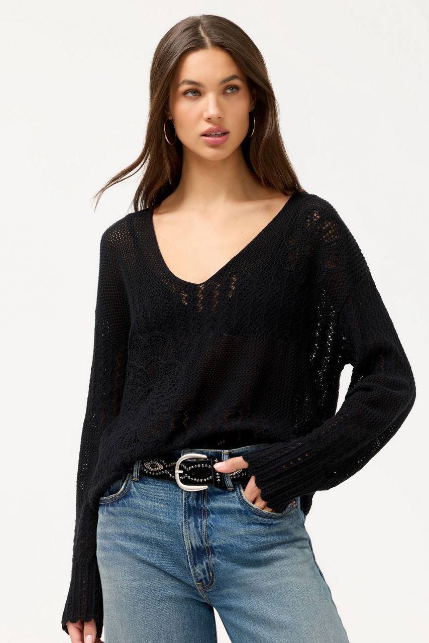 THE OPENWORK PULLOVER, , large image 1