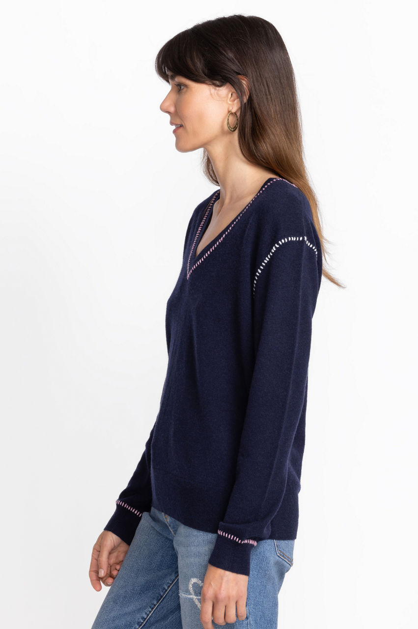 Carter V-Neck Pullover - thumbnail 2