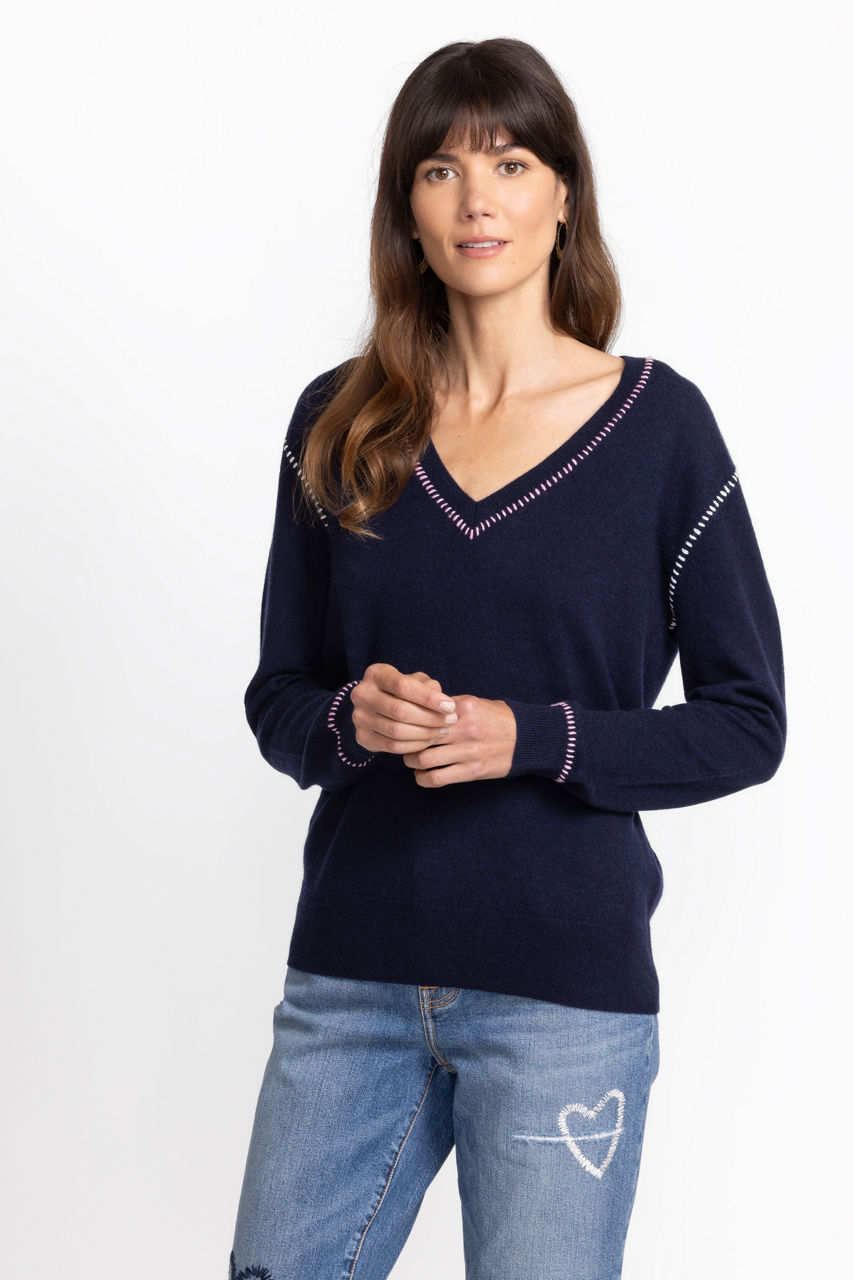 Carter V-Neck Pullover - thumbnail 3