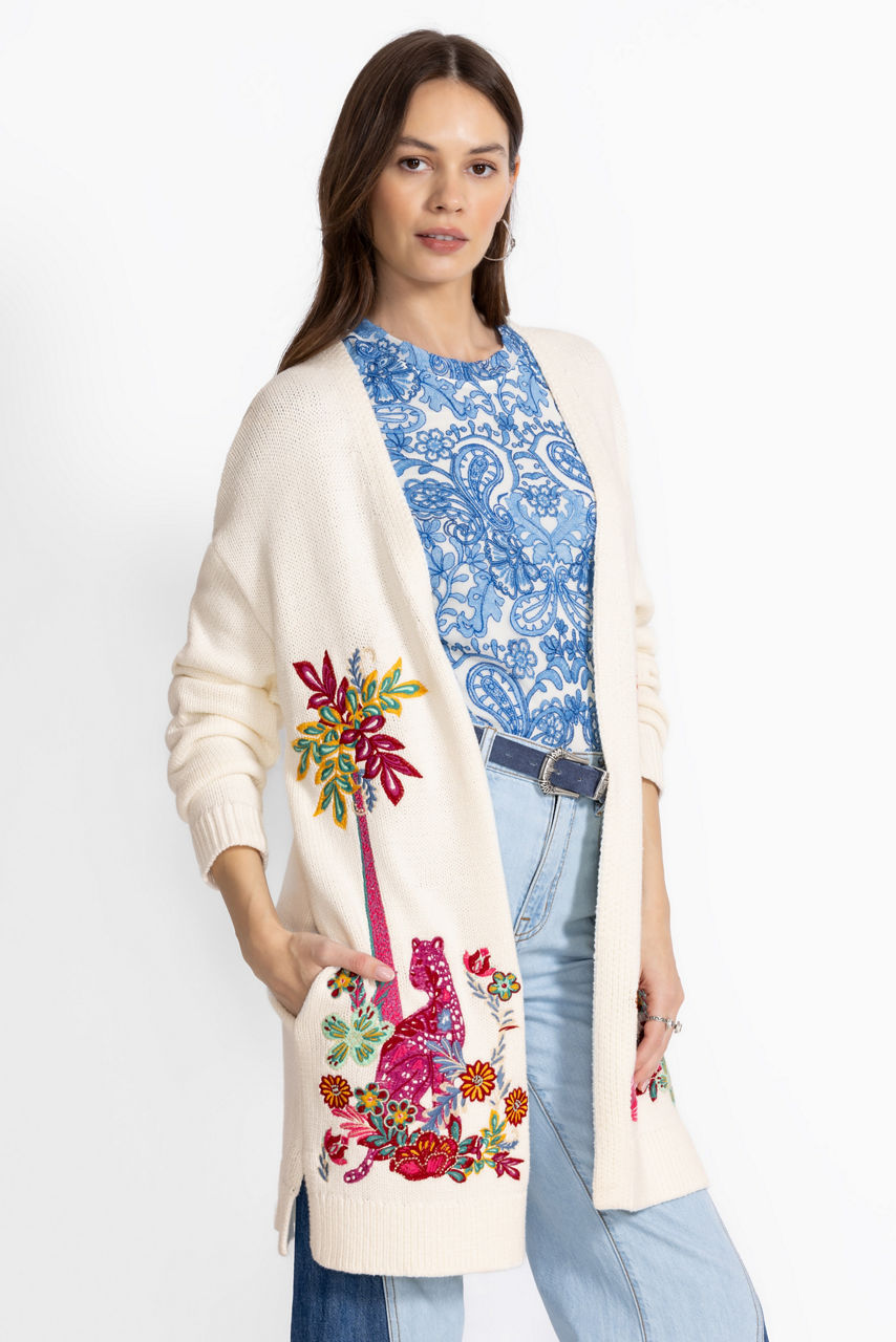 THE SIDE SLIT CARDIGAN