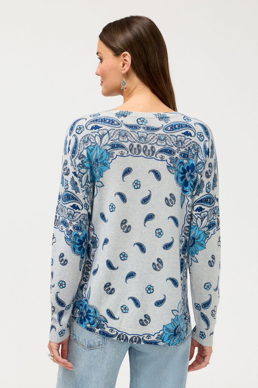 THE PRINTED CREWNECK PULLOVER, , large image 4