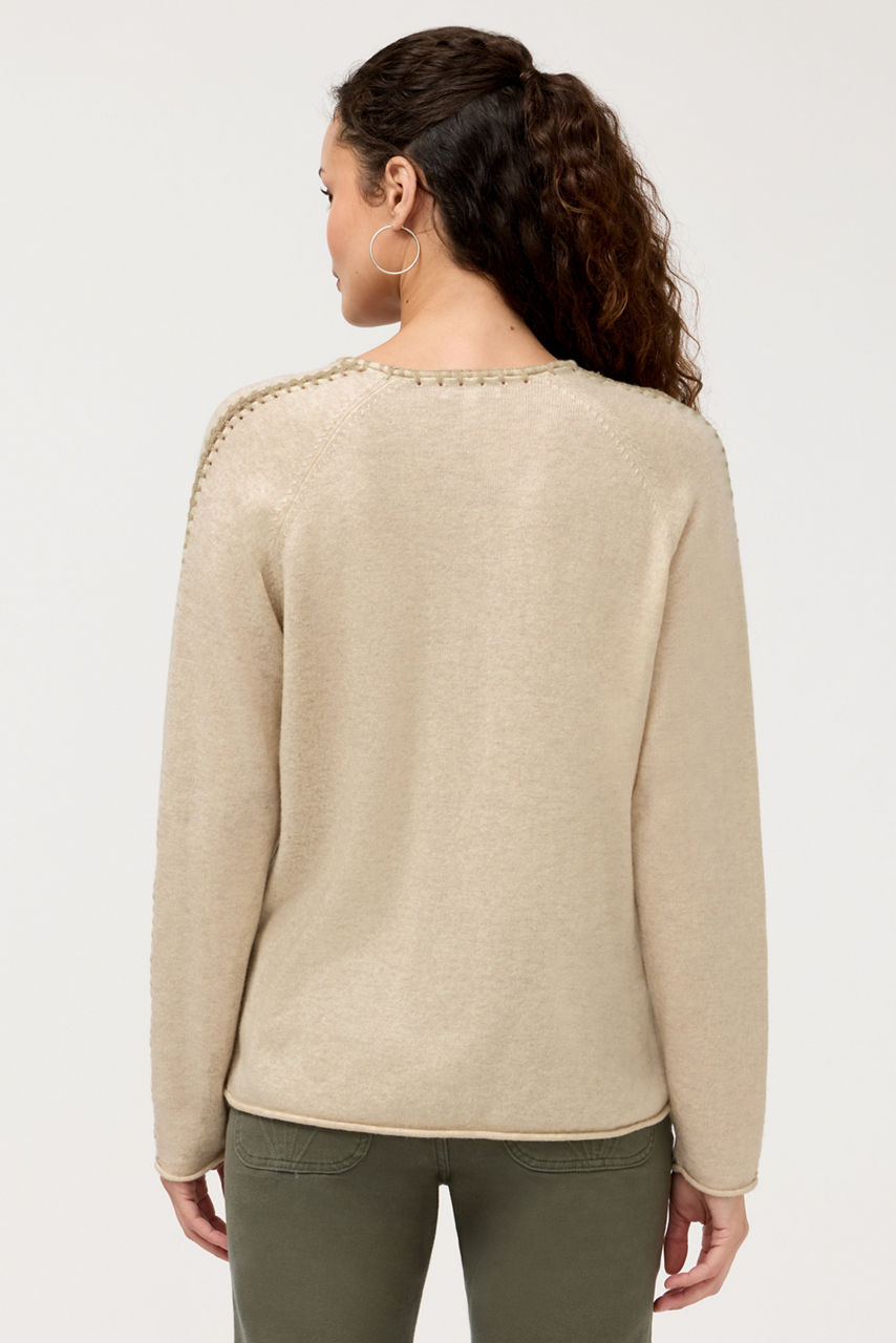 THE WHIPSTICH V-NECK RAGLAN PULLOVER, , large image 3