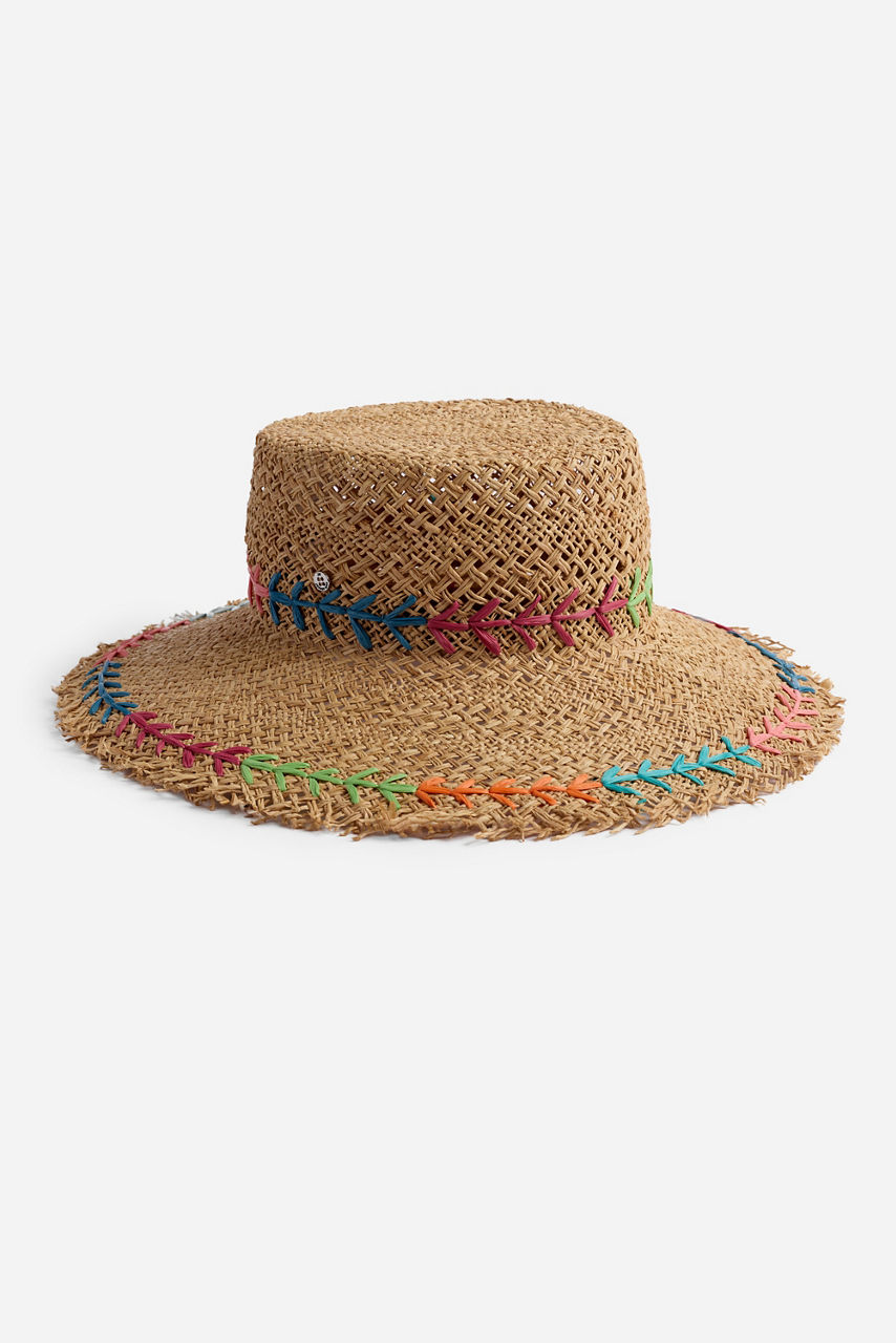 STITCHED BEACH HAT, , large image 2