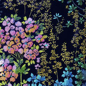 MAGIC GARDEN SILK SCARF, , swatch