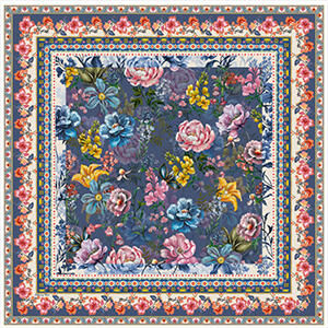 MARGERY MEDIUM SILK SCARF, , swatch
