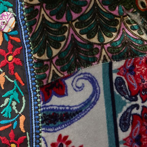 ONE OF A KIND VELVET KIMONO, , swatch