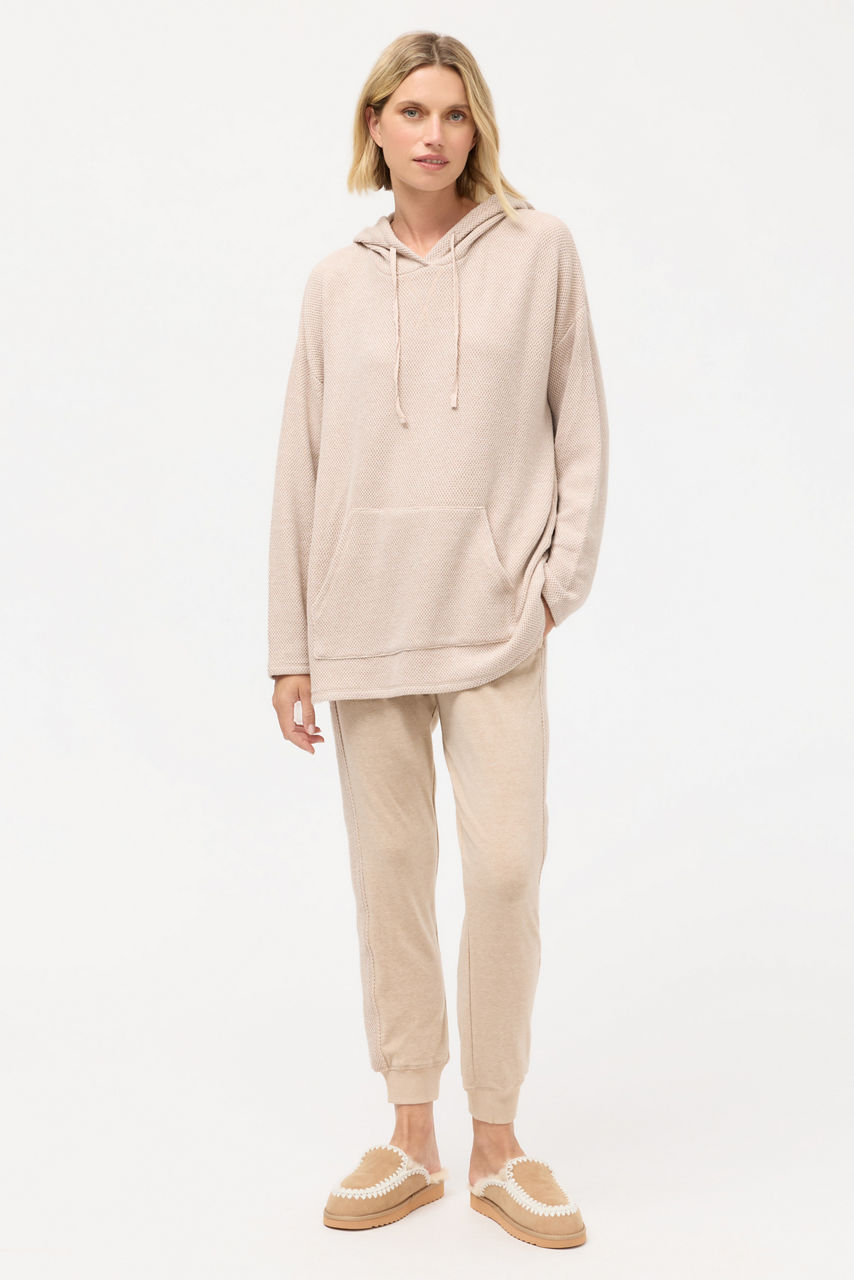 LUREX KNIT HOODIE, , large image 3