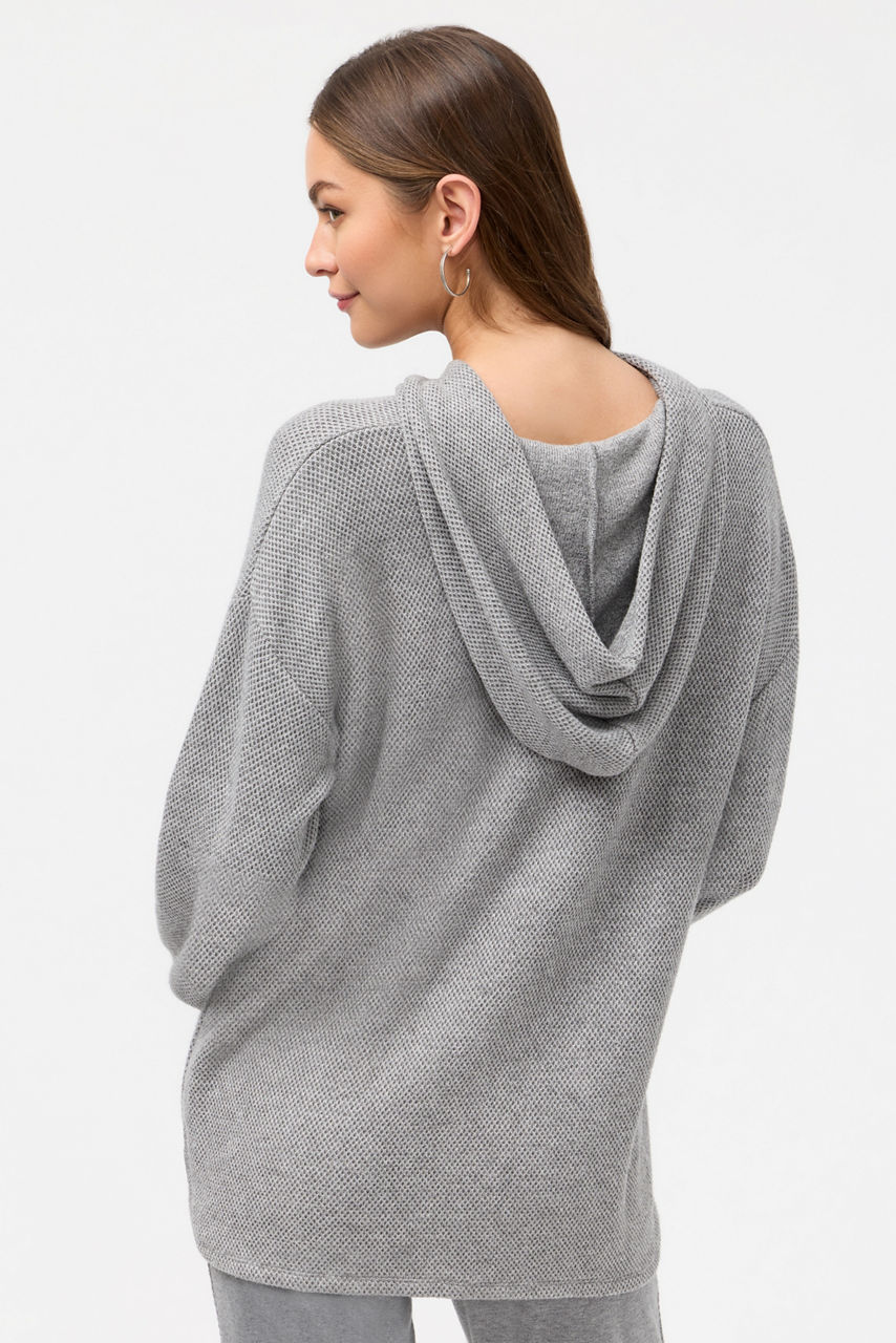 LUREX KNIT HOODIE, , large image 4