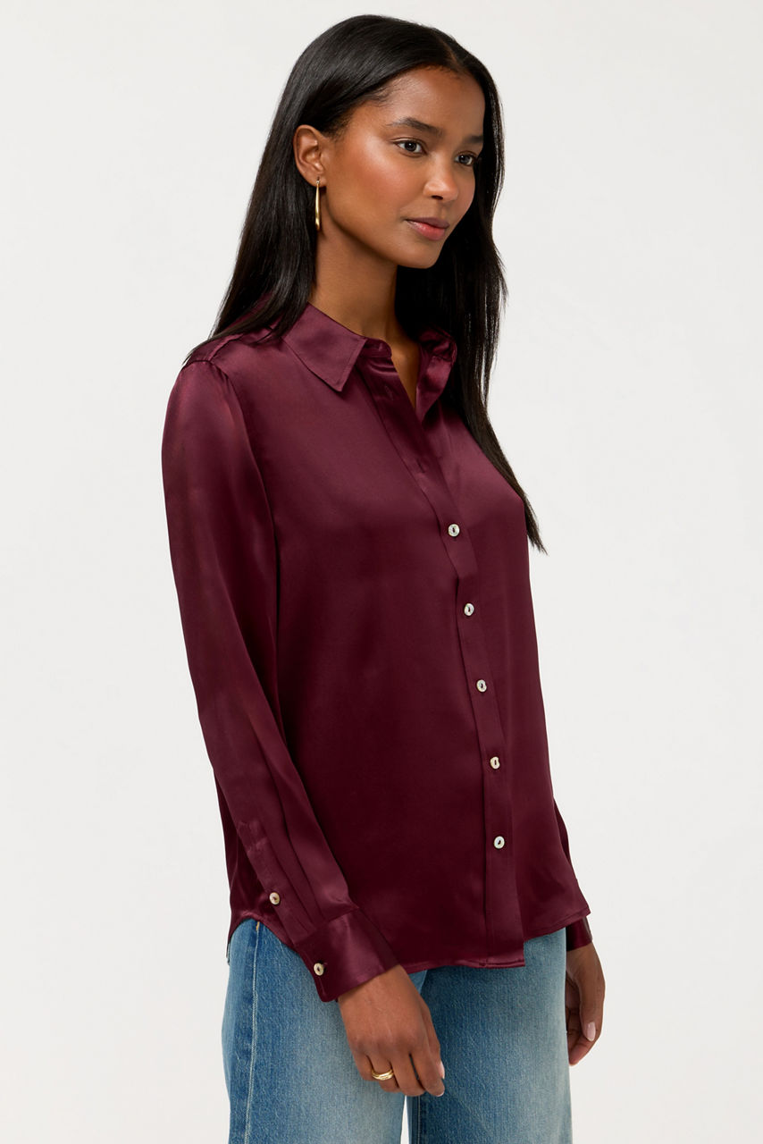 ESSENTIALS SILK SHIRT, , large image 1