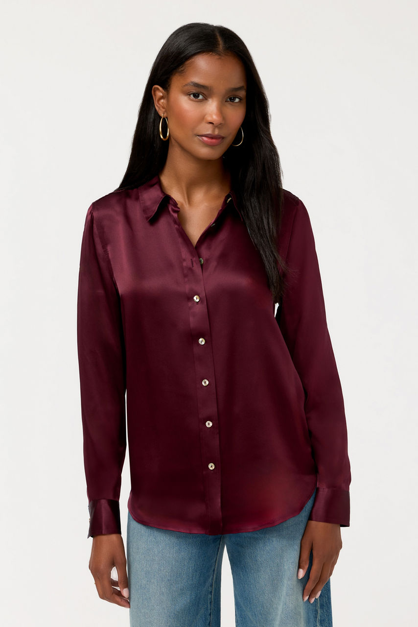 ESSENTIALS SILK SHIRT, , large image 3