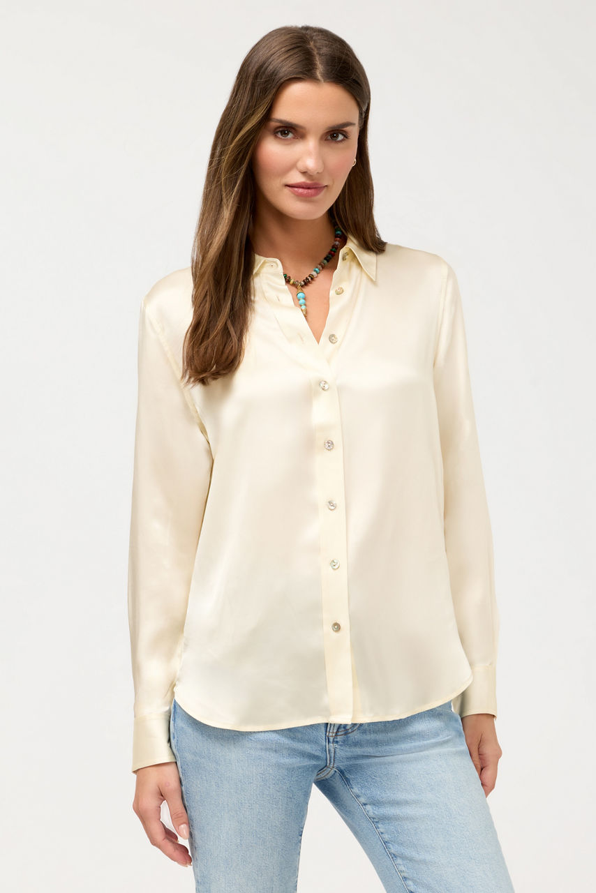 ESSENTIALS SILK SHIRT, , large image 2