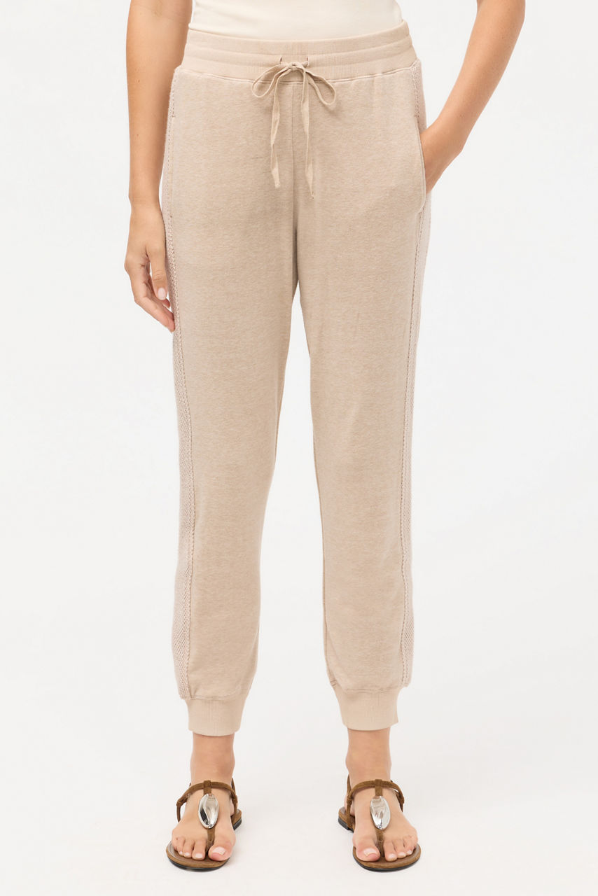 COZY CONTRAST STRIPE JOGGER, , large image 2